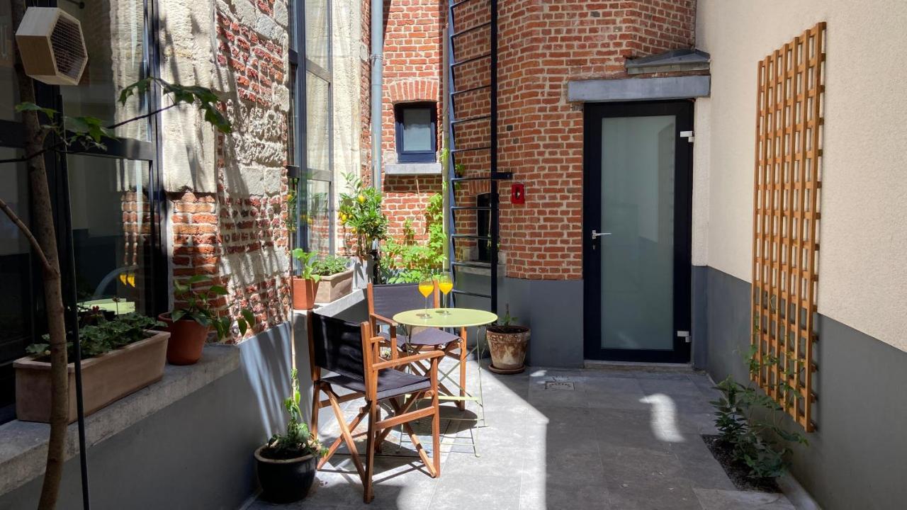 アントウェルペンDuplex In Historical Centre With Private Courtyardアパートメント エクステリア 写真